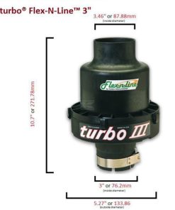 Prefiltro aire turbo® 3 flex-n-line, Tipo 50 de 3"