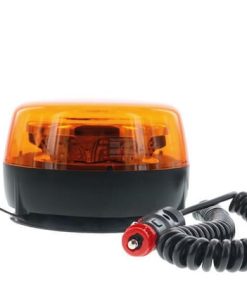 Baliza LED, 11 W, 9-32 V, ámbar, montaje en poste magnético, giratorio, Ø140 mm x 94 mm, ATLAS