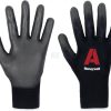 Guantes de trabajo de poliamida, negro, 25 cm de longitud, talla 3XL, PerfectFit de Honeywell 2 Guantes de trabajo de poliamida, negro, 25 cm de longitud, talla 3XL, PerfectFit de Honeywell