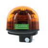 Baliza LED, 17W, 12-24V, ámbar, montaje en poste rígido, Ø127x135 mm, E-VENUS de Sacex