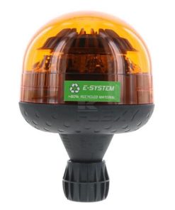 Baliza LED, 17W, 12-24V, ámbar, montaje en poste flexible, Ø146x128 mm, E-VENUS de Sacex
