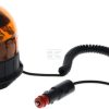 Baliza LED, 17W, 12-24V, ámbar, magnética, Ø142x141 mm, E-VENUS de Sacex