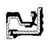 Retén tipo Cassette S3 100x129.8x12.5 75NBR 3 Seal Cassette-S3 100x129.8x12.5 75NBR