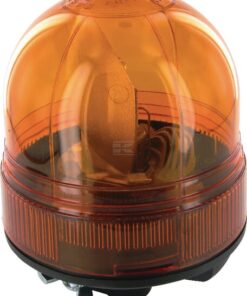 Faro rotativo halógeno, ámbar, 12 V 55 W, fijación atornillada, Ø129 x 165 mm, Sacex