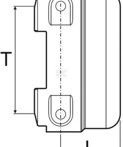 Tapón ciego T1 16 mm