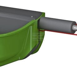 Float bowl plastic heatable Mod. SH30-230-RH