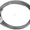 Cable de acero 5x15 m con gancho 4 Cable de acero 5x15 m con gancho