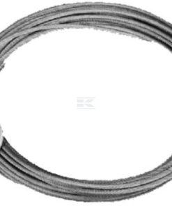 Cable de acero 5x15 m con gancho