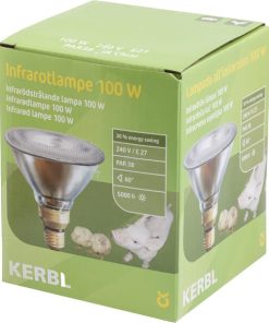 Econ, infrared lamp 100W  transparent