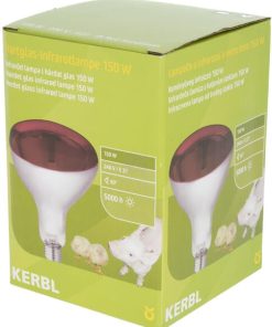 Infrared lamp 150W red