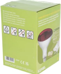 Infrared lamp 250W red