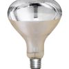 Infrared lamp 250W transparent