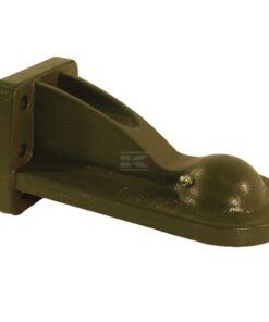 Aro de tracción con brida para enganche esférico 80 mm