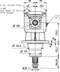 Caja de cambios LF-227 J 1:1.83