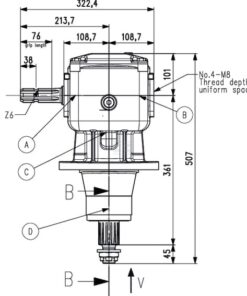 Caja de cambios LF-227 J 1:1.83