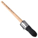 Pincel puntiagudo clásico V estrella, pelo de cerda negra 25 mm