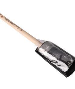 Pincel clásico ovalado, 5 estrellas, cerdas negras, 40 mm