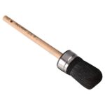 Pincel clásico ovalado, 5 estrellas, cerdas negras, 45 mm