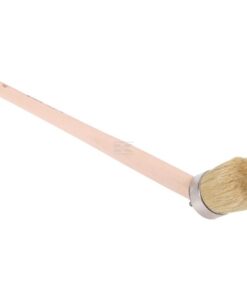Pincel con mango, pigshair blanco 45