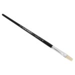 Pincel universal, pintado de negro, pelo de cerdo blanco 8