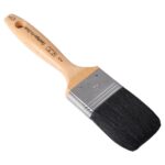 Pincel plano clásico estrella en V, cerdas negras, 51 mm