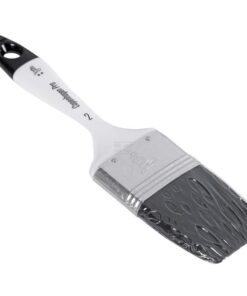 Universal flat brush II star, black synthetic hair 51mm