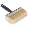 Large brush single use, white pigshair 5X15cm