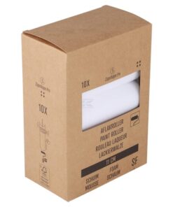 Paint roller IV star, foam SF Rounded top 11cm (10x)