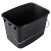 Cubo de pintura 10 L, negro