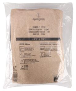 Lámina de recubrimiento LDPE 4 X 12,5 m, 24 μm, negro