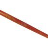 Púa de carga, recta, sección en estrella 45x1020mm, puntiaguda con tuerca M27x1.5mm, roja