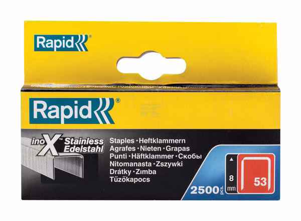 Rem. Rapid 53/8mm inox 1 Rem. Rapid 53/8mm inox