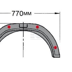 Guardabarros PVC E2475 5 Guardabarros PVC E2475