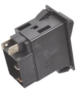 Interruptor basculante, 0-I, apagado-encendido, 4 polos, Luces de emergencia