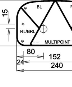 Luz trasera Multipoint II izda.