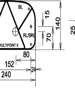 Luz trasera Multipoint II dcha.