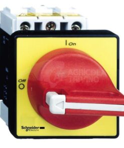 Main switch 25A, 3P, RD/YE