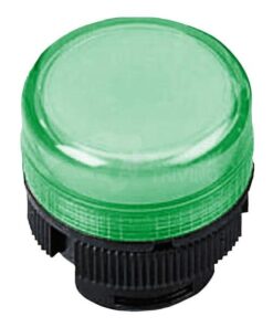 Carcasa de lámpara verde