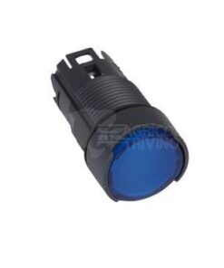 Pulsador iluminado, azul