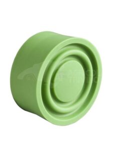 Tapa de goma de puls. verde