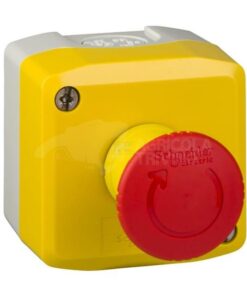 Interruptor de emergencia, caja de pulsadores 1NC