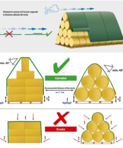 BaleGuard® Straw protection-fleece 12x25m