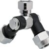 Articulación doble 1/4"NPT H