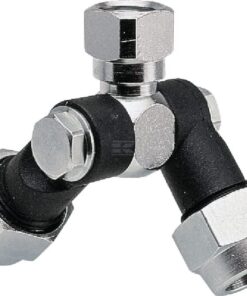 Articulación doble 1/4"NPT H