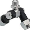 Articulación doble 1/4"NPT H