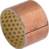 Sleeve of unsprung swivel pin 57113402 for Zetor