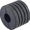 Rubber insert of cabin support pipe for Zetor