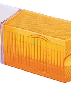 Light lens, amber/transparent front/right