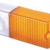 Light lens, amber/transparent front/LH/RH