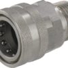 Enchufe rápido H-Ø18,2 mm x M-1/4" inox.